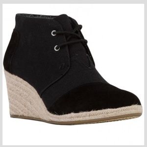 TOMs Burlap Suede Bootie